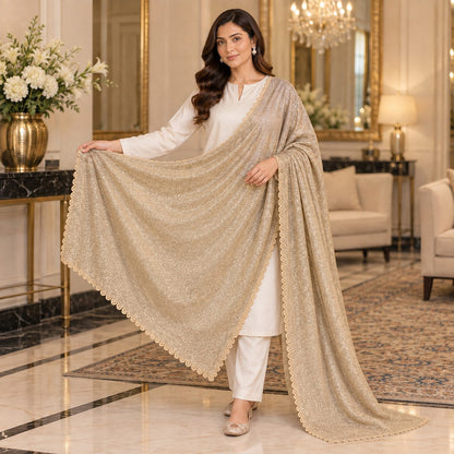 Elegant Whisper Chiffon Stole