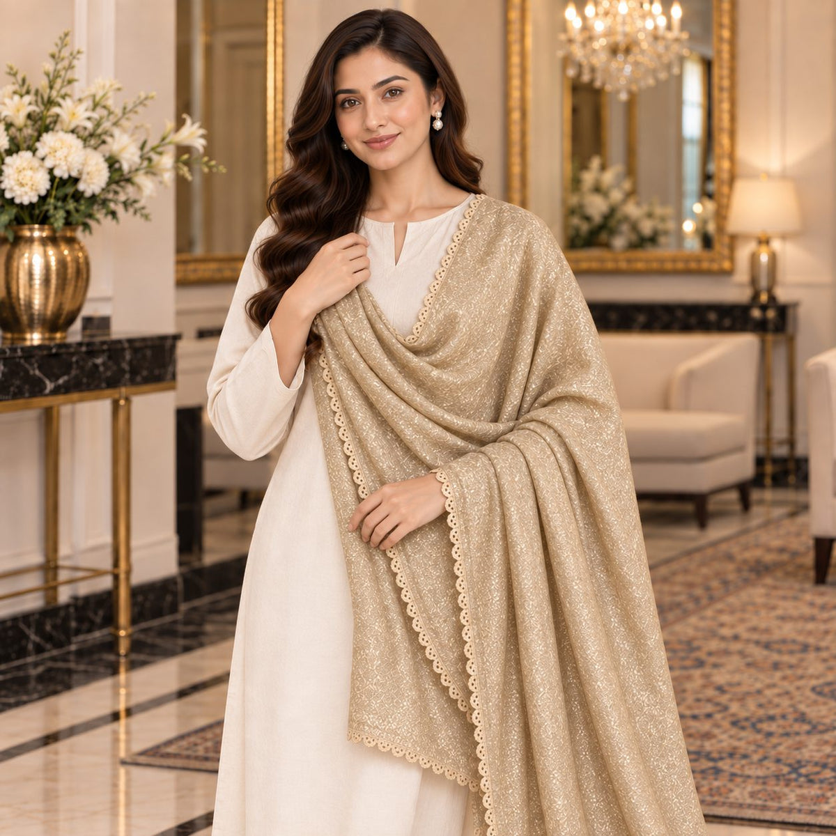Elegant Whisper Chiffon Stole