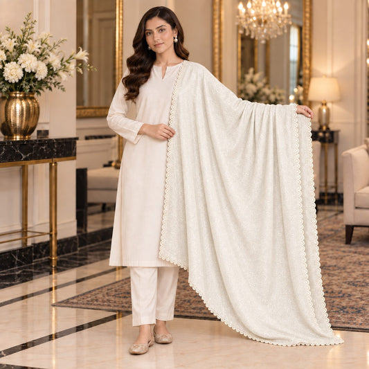 Elegant Whisper Chiffon Stole