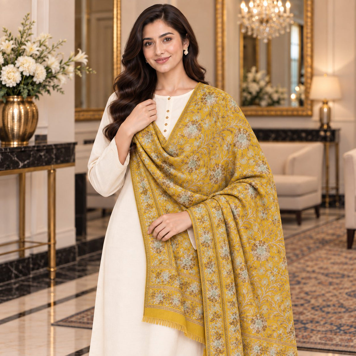 Eternal Grace Pashmina Shawl