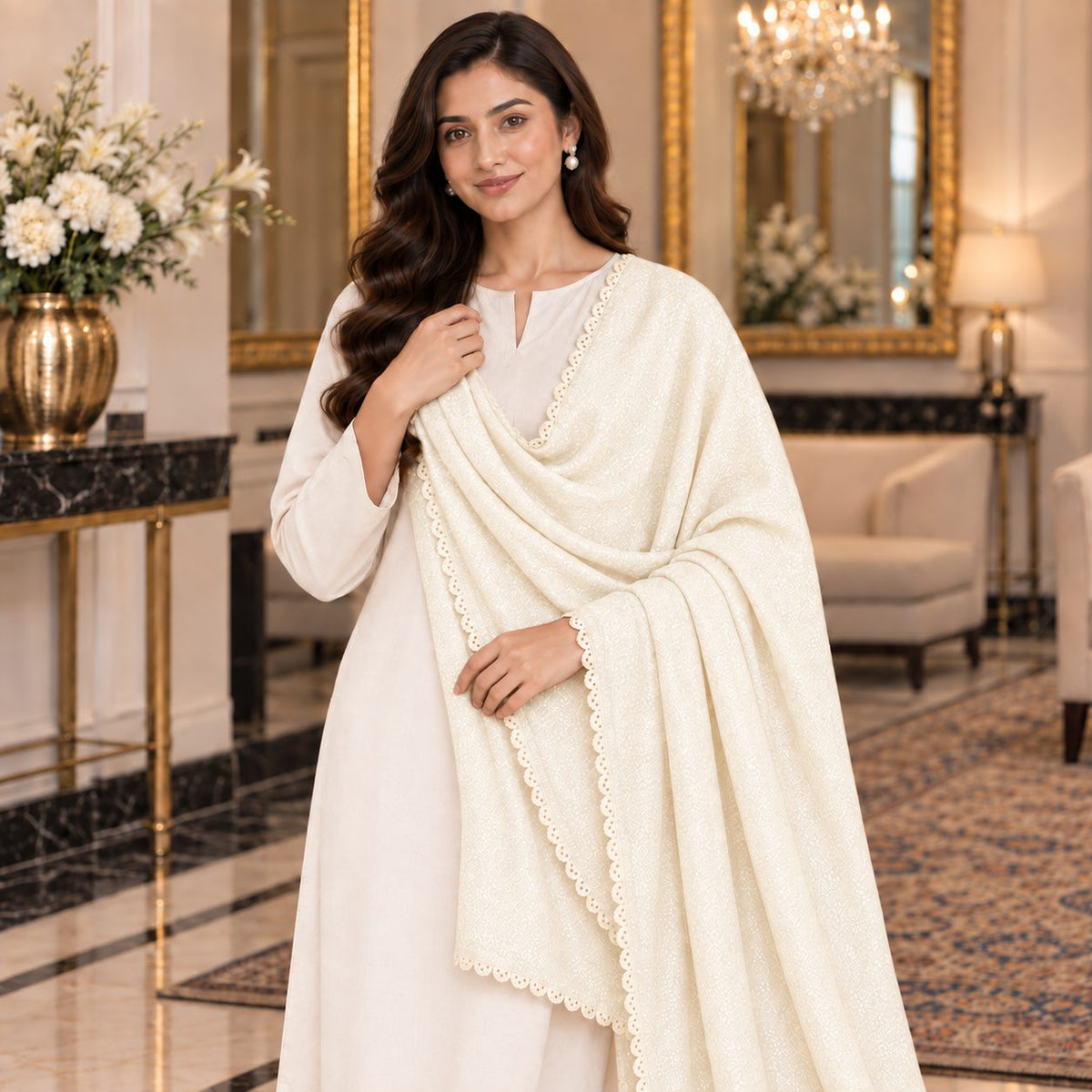 Elegant Whisper Chiffon Stole