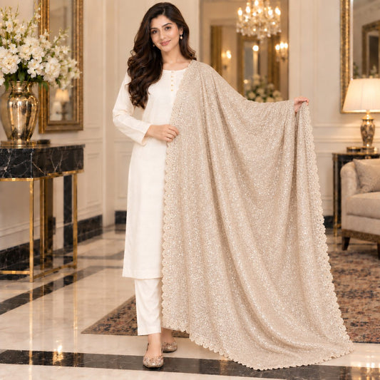 Elegant Whisper Chiffon Stole