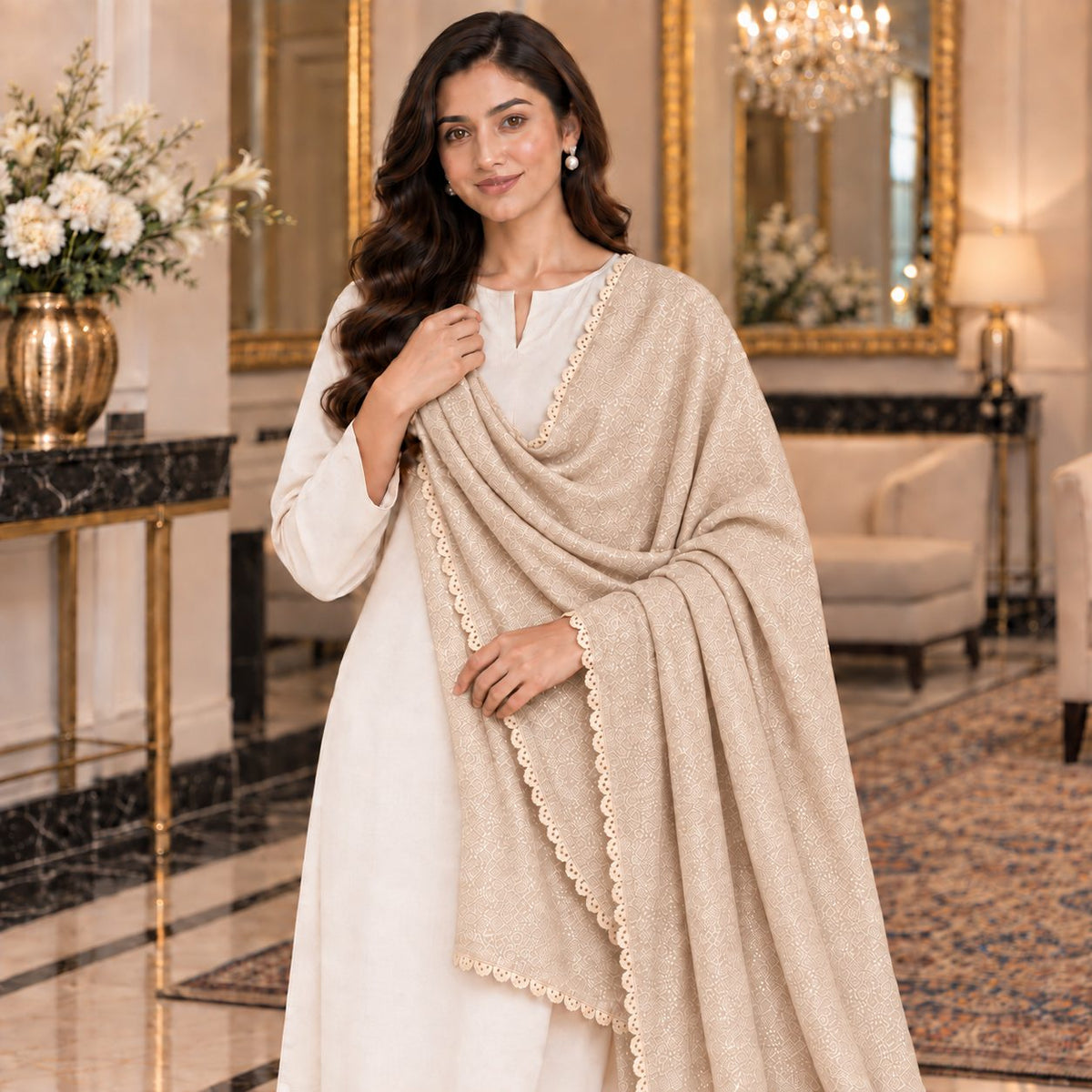Elegant Whisper Chiffon Stole