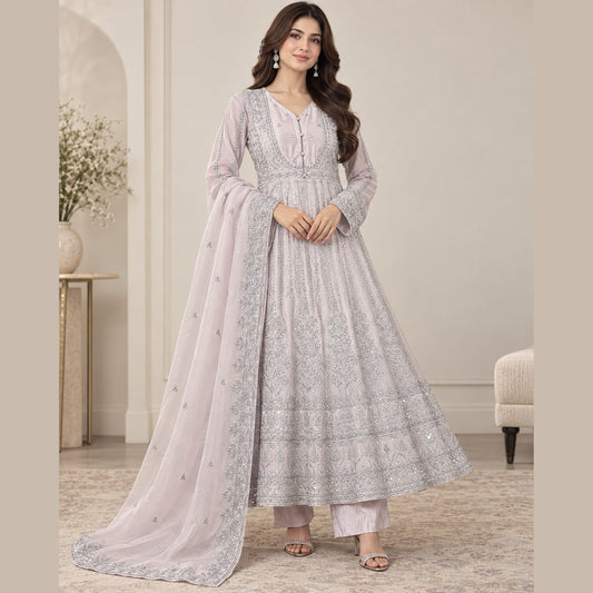 Amelia Grace 3 Piece Women Embroidered Suit
