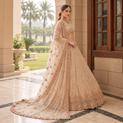 Celestial Grace Embellished Lehenga Set
