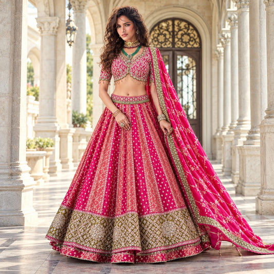 Regal Muse Embroidered Lehenga Set