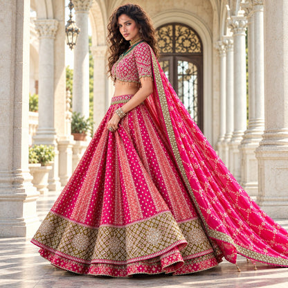 Regal Muse Embroidered Lehenga Set