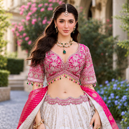 Aurelia Embroidered Lehenga Set