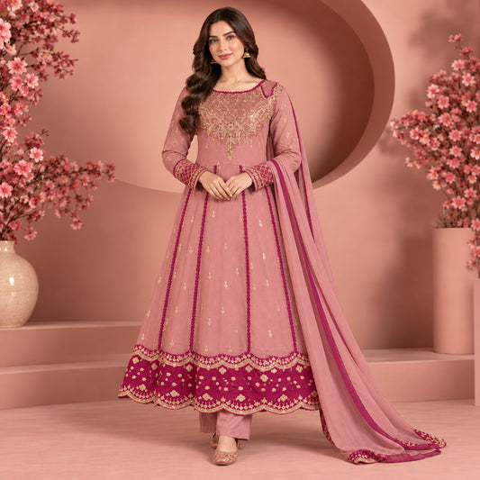 Celeste Grace Embroidered Maxi Suit