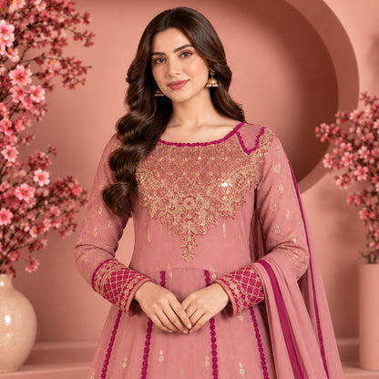 Celeste Grace Embroidered Maxi Suit