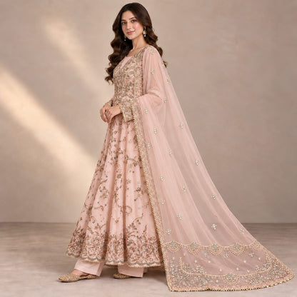 Celestial Bloom 3 Piece Embroidered Maxi  Women