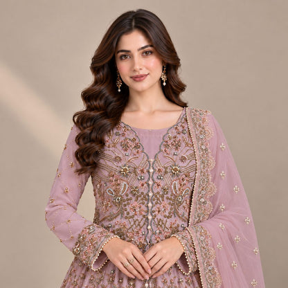 Celestial Bloom 3 Piece Embroidered Maxi  Women