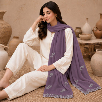 Serene Scallop Stole