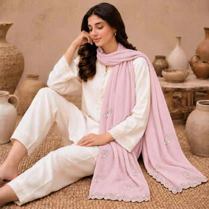 Serene Scallop Stole