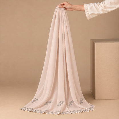 Serene Scallop Stole