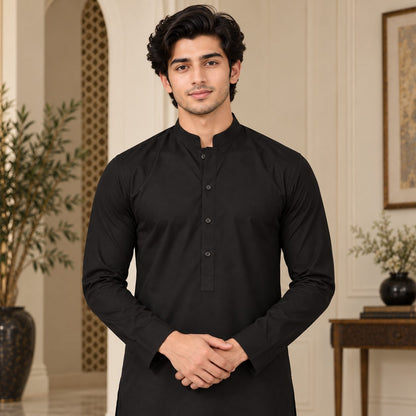Urban Noir Kurta Pajama Set