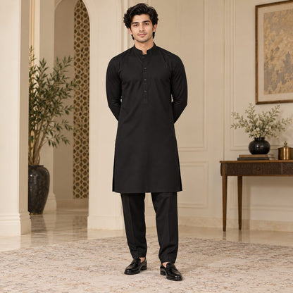 Urban Noir Kurta Pajama Set