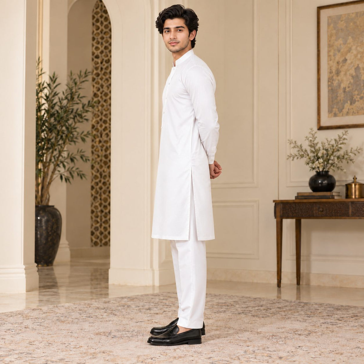 Urban Noir Kurta Pajama Set