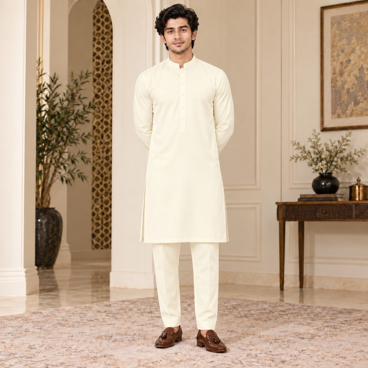 Urban Noir Kurta Pajama Set