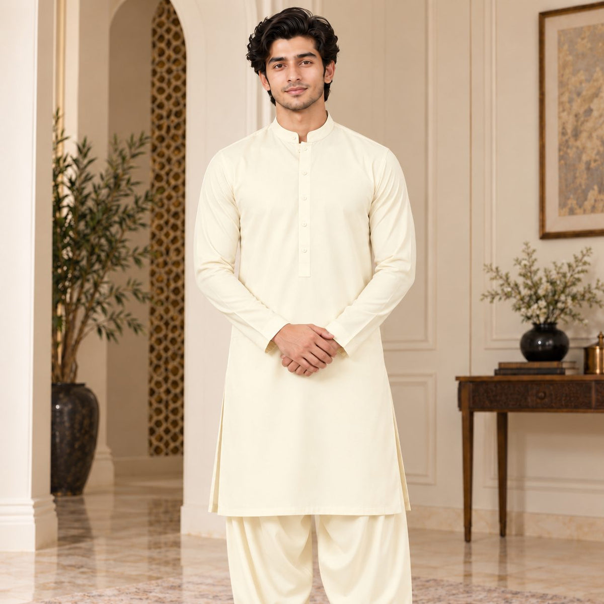 Urban Noir Kurta Shalwar Set