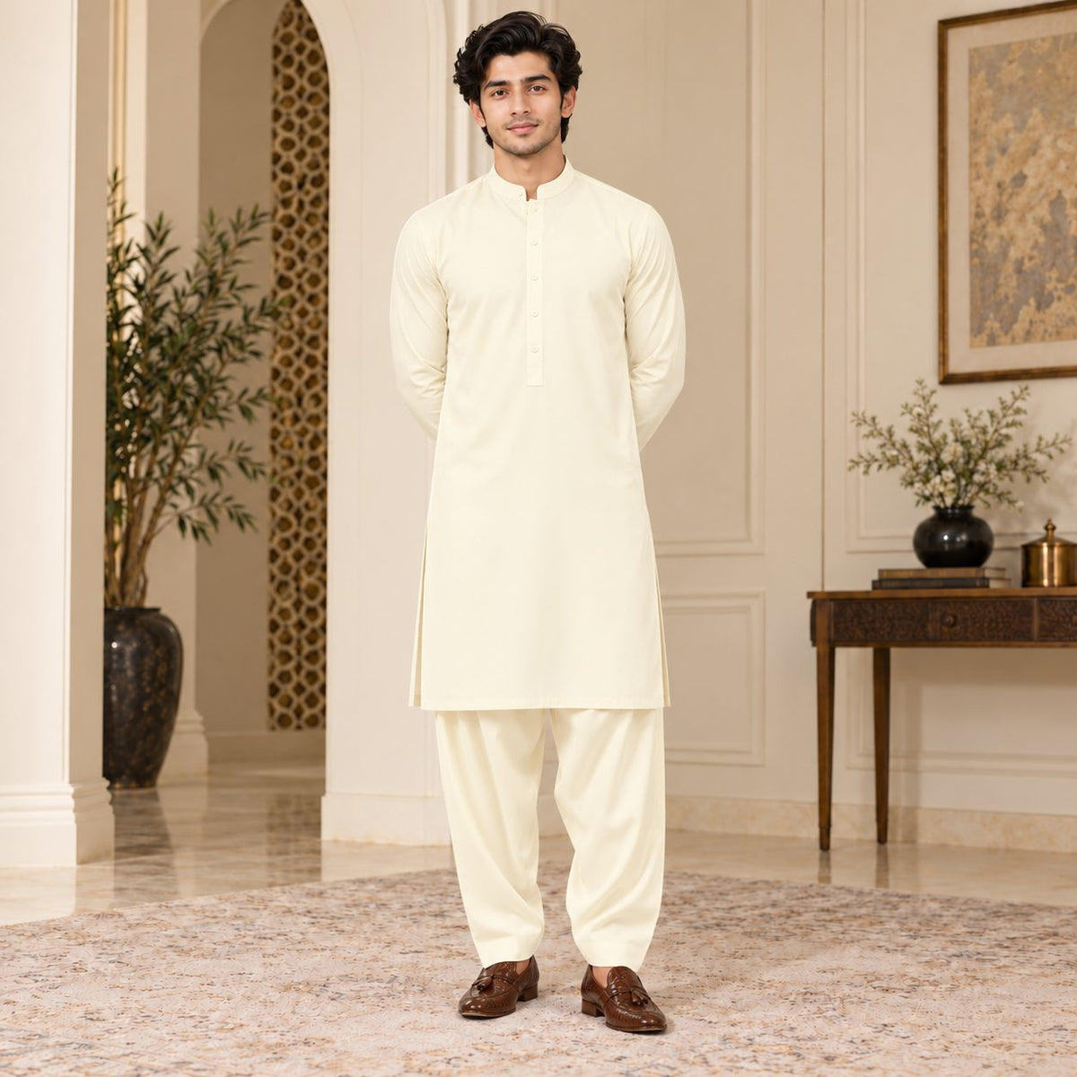 Urban Noir Kurta Shalwar Set