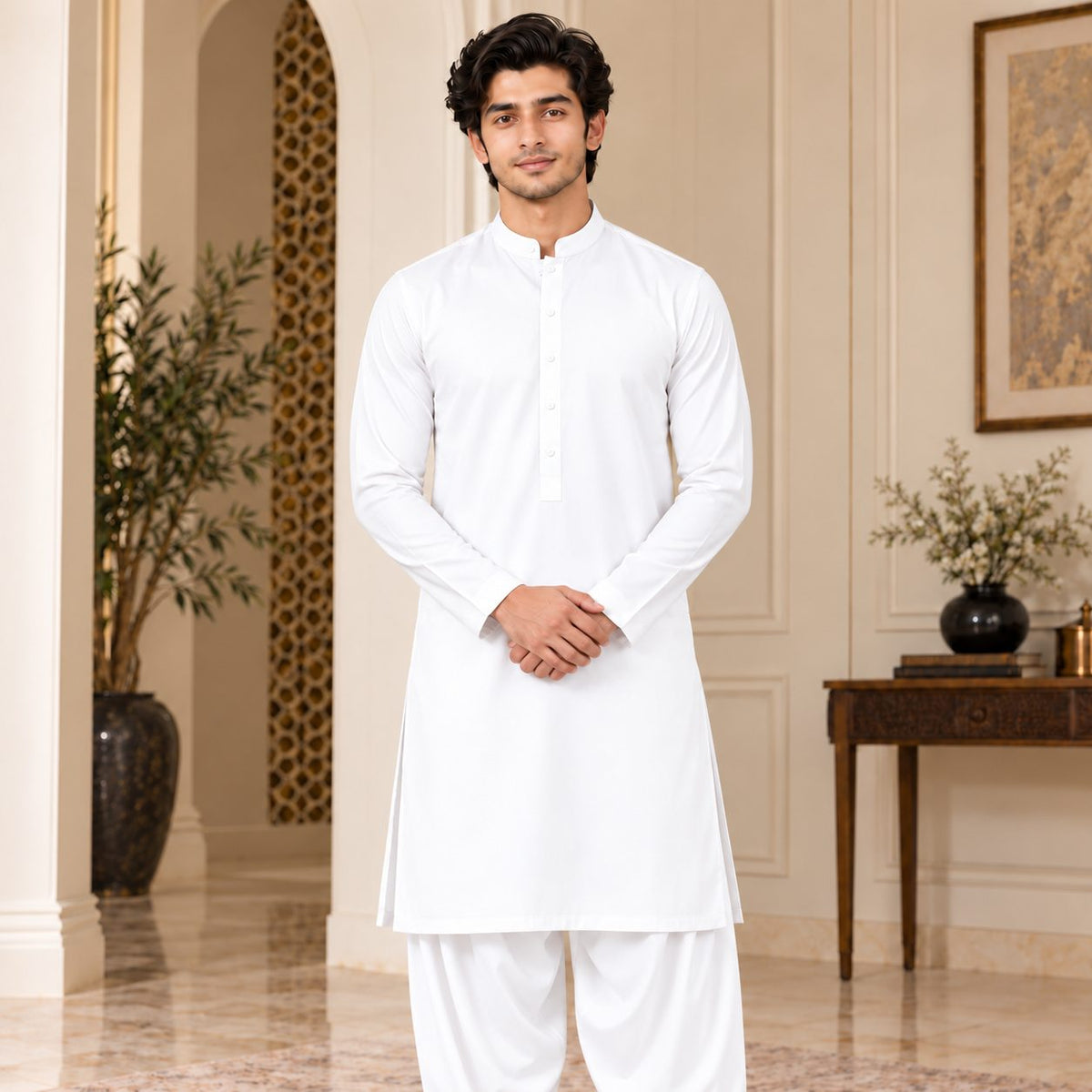 Urban Noir Kurta Shalwar Set
