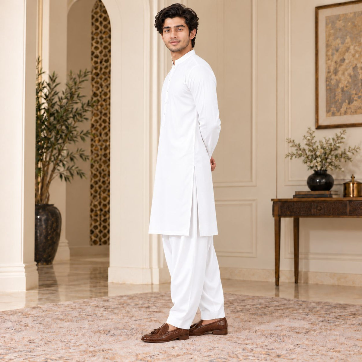Urban Noir Kurta Shalwar Set