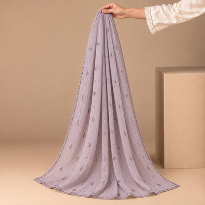 Lustre Mist Embellished Stole