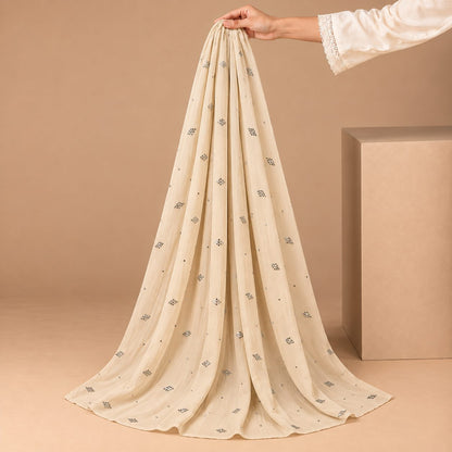 Lustre Mist Embellished Stole