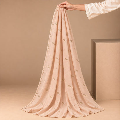 Lustre Mist Embellished Stole