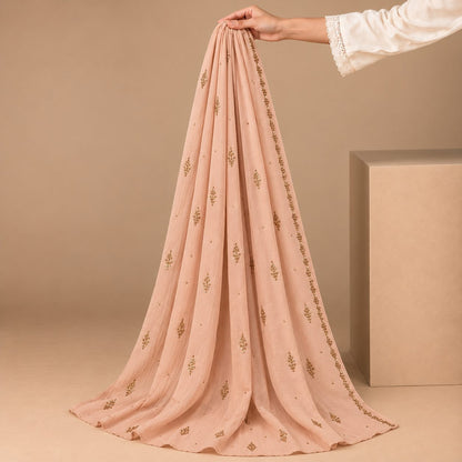 Lustre Mist Embellished Stole