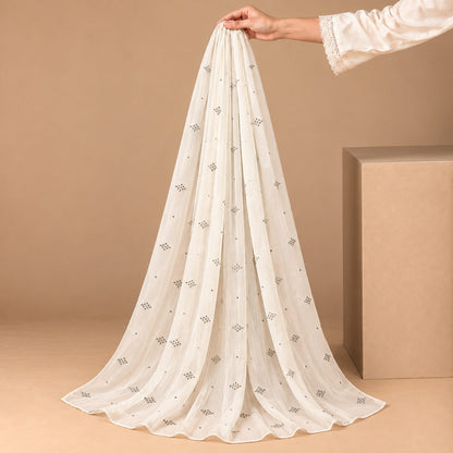 Lustre Mist Embellished Stole