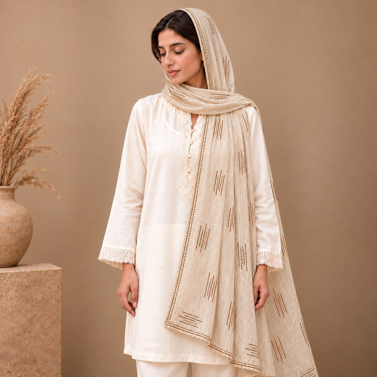 Lustre Line Stole