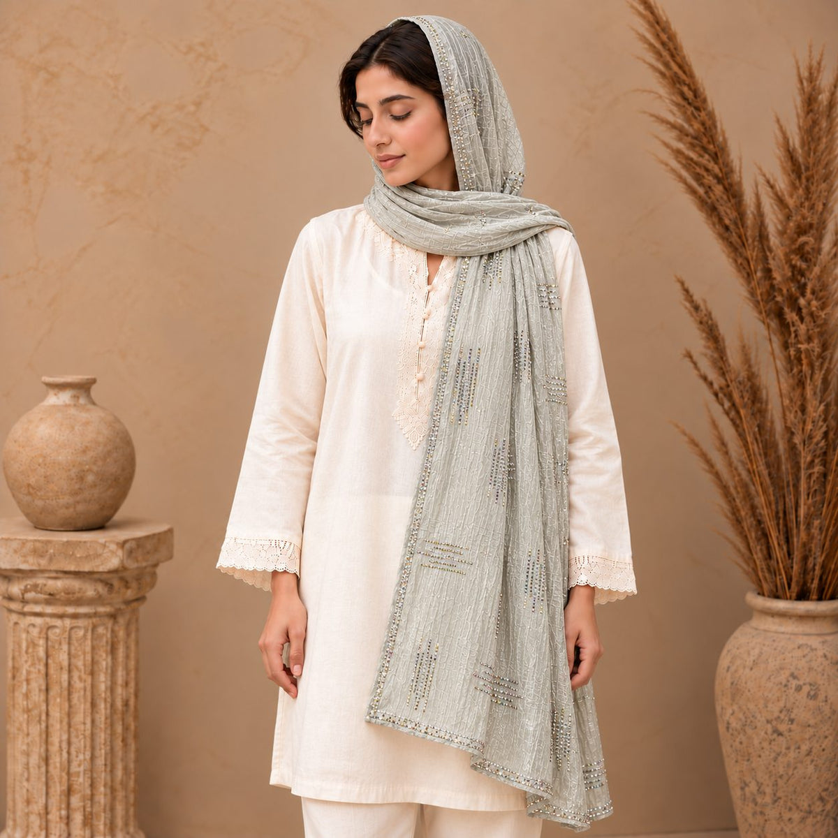 Lustre Line Stole