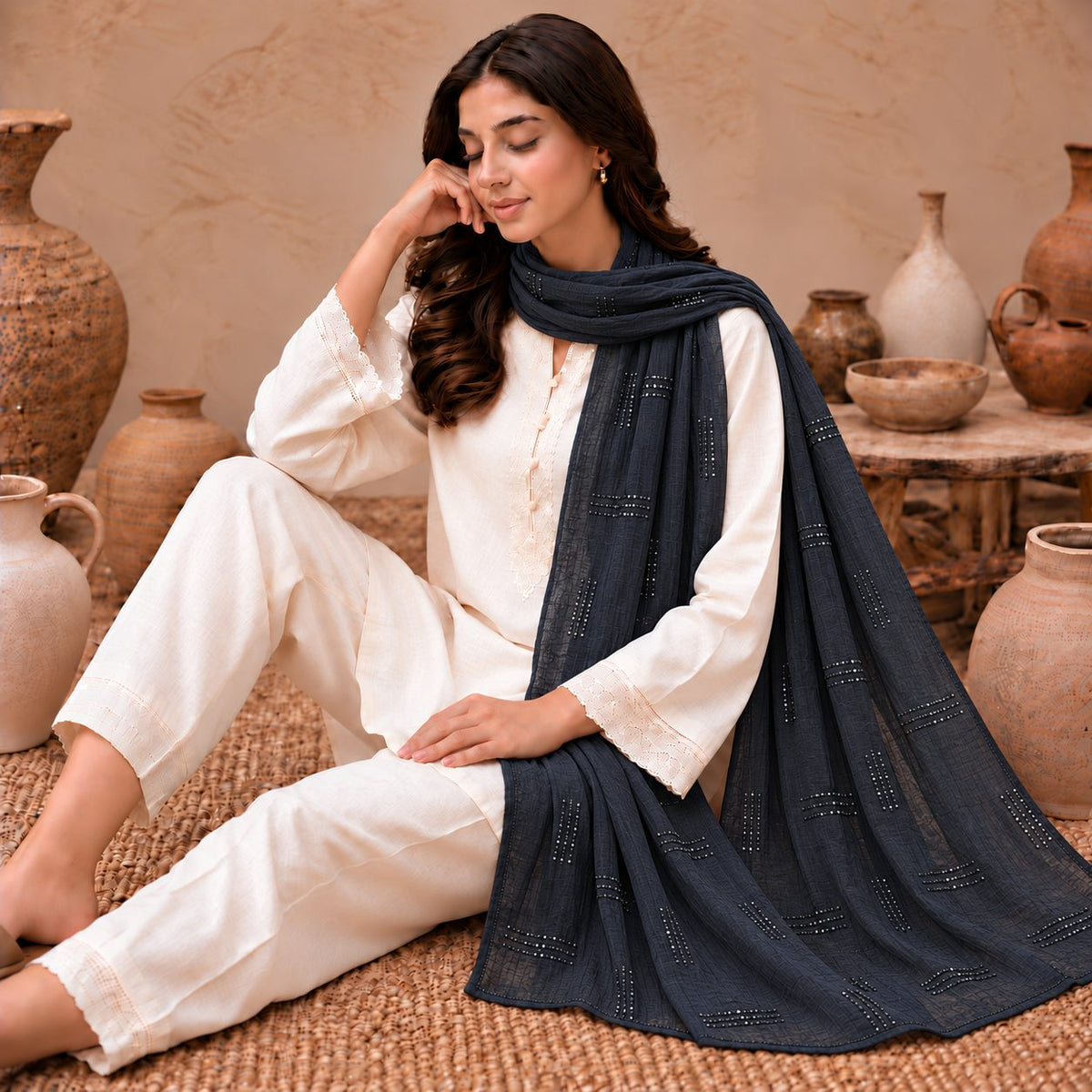 Lustre Line Stole