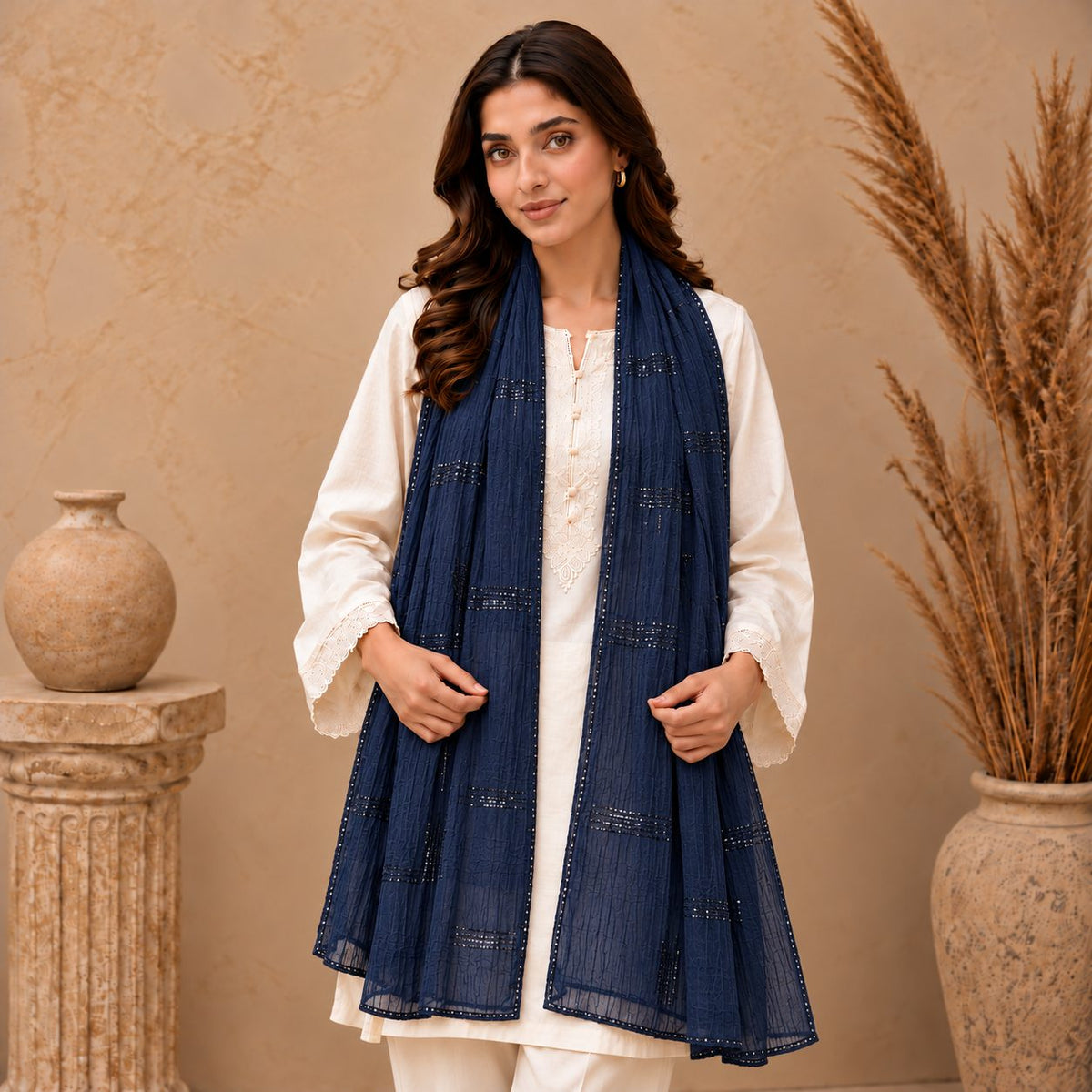 Lustre Line Stole