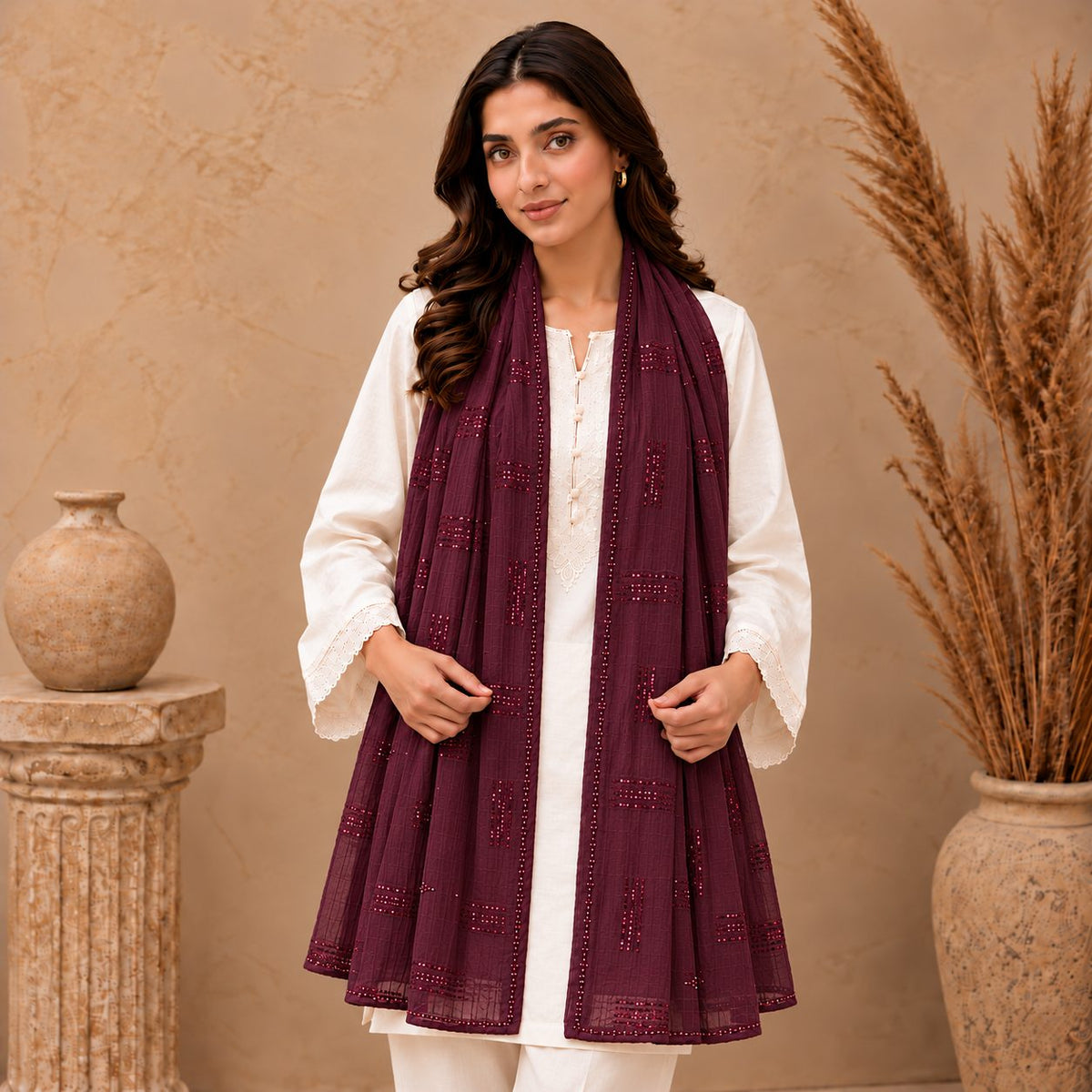 Lustre Line Stole