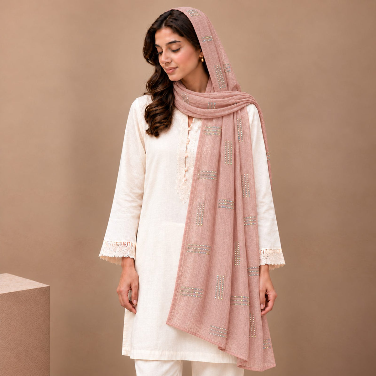 Lustre Line Stole