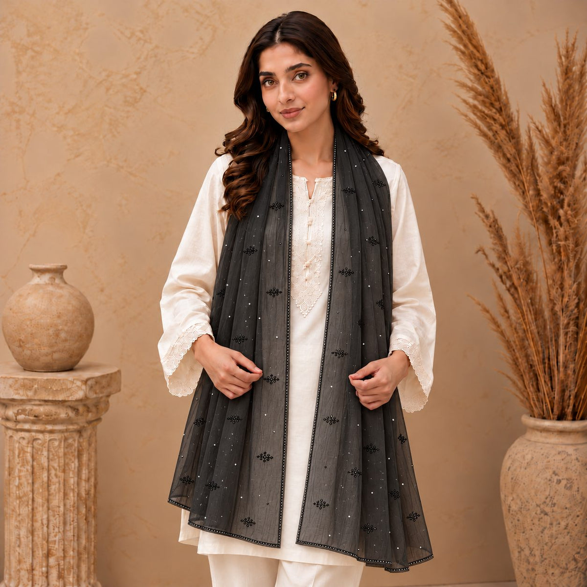 Liora Shimmer Stole