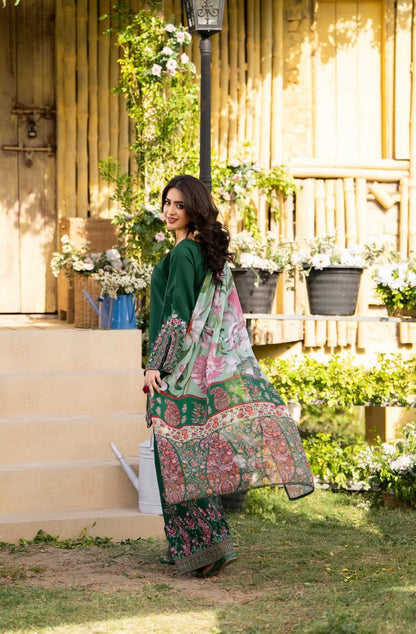 Emerald Bloom 3-Piece Set