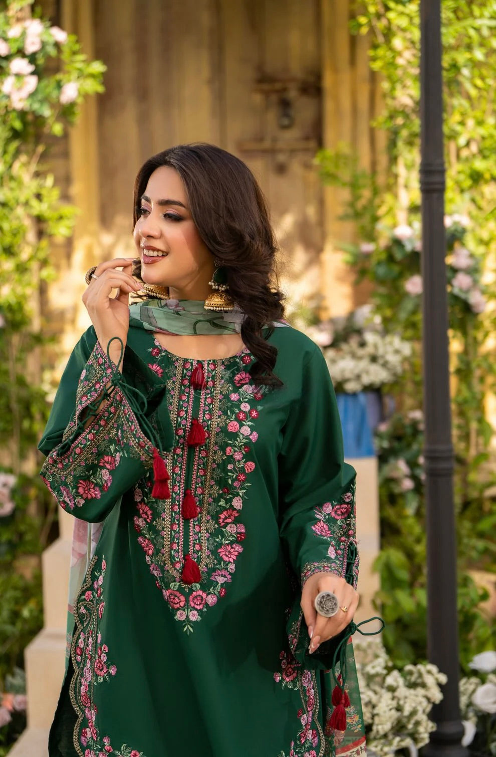 Emerald Bloom 3-Piece Set