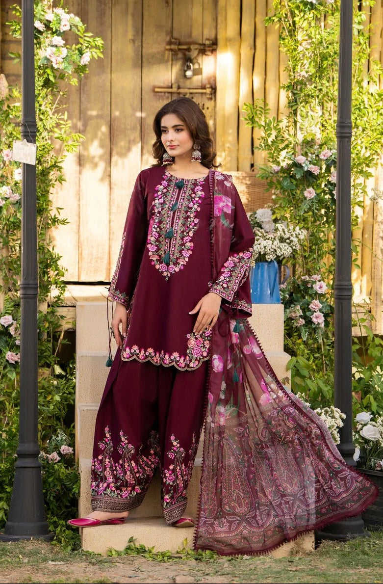 Ruby Blossom 3-Piece Set