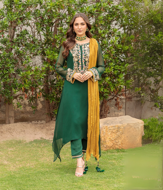 Emerald Elegance 3-Piece Set