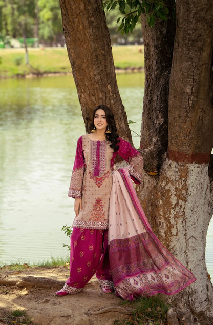 Magenta Heritage 3-Piece Set