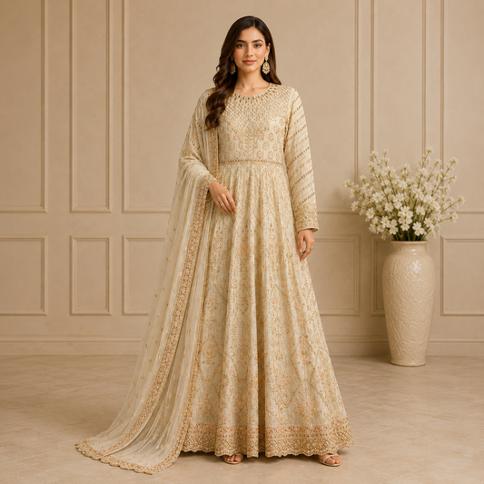 Signature Embroidered Maxi Dress