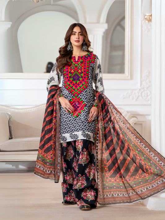 Zehnaseeb 3-Piece Set - New Arrival