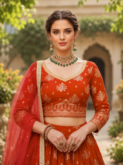 Ember Royale 3-Piece Lehenga Set