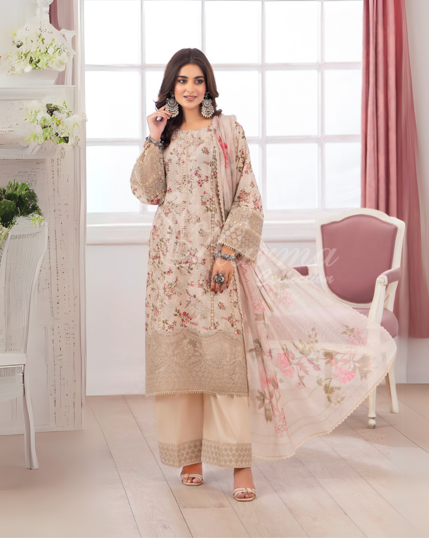 Khushbu-e-Nazuk 3-Piece Set - New Arrival