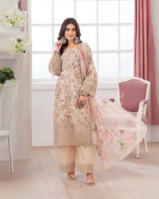 Khushbu-e-Nazuk 3-Piece Set - New Arrival