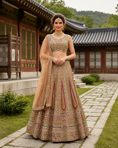 Imperial Heritage 3-Piece Lehenga Set
